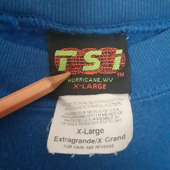 Vtg Florida Gators Athletics Crewneck Sweatshirt Mens Size XL Blue NCAA - Picture 3 of 7